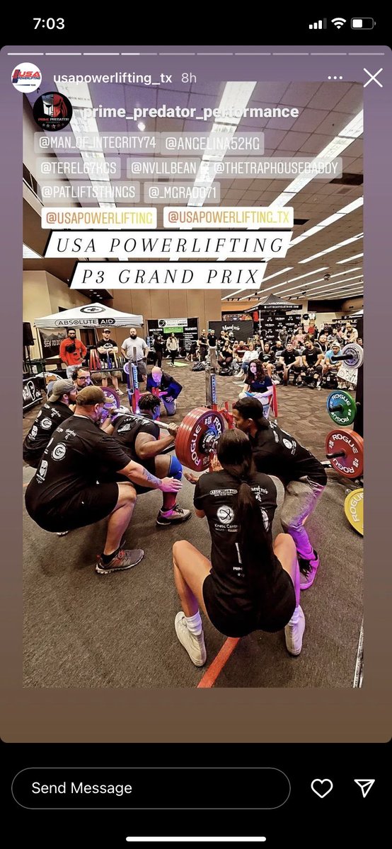 DevinGardner_'s tweet photo. Took homer second place finish. But look on the bright side closer to 600 on squat and I had the 5th highest final squat outta the meet with 578. And got featured on 2 big pages https://t.co/Lm2LbZAqIM