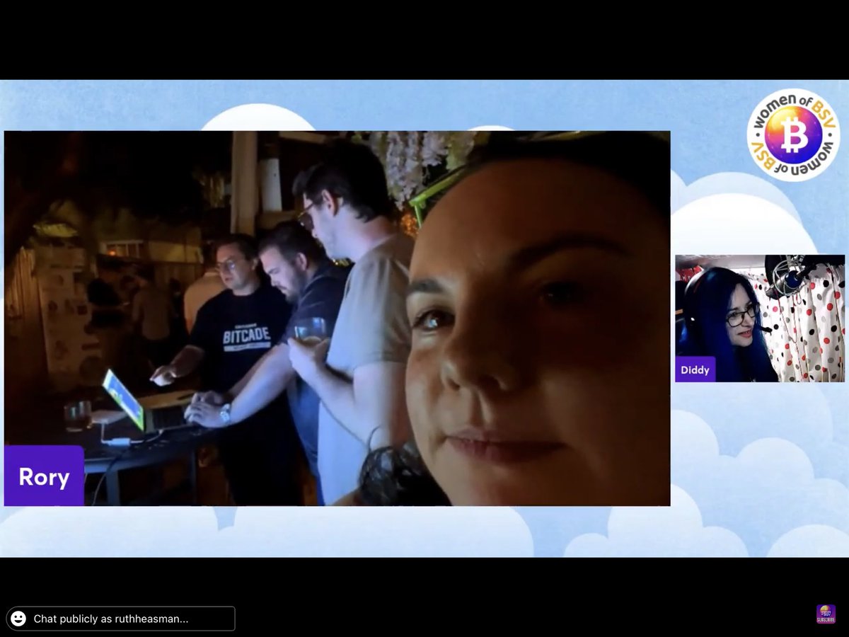 womenofbsv's tweet photo. This party is lit, join in now! PART 2 - LIVE AT THE BITCOIN ARCADE ! at 9pm EST / 1am BST today!! Live... https://t.co/hAILPZ7ESK via @YouTube https://t.co/jVUCuxtgKT