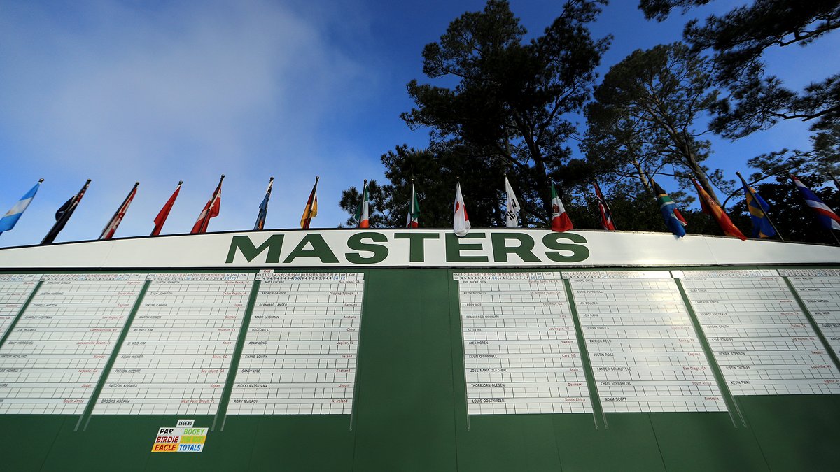 *Woods and Rahm
*McIlroy and Morikawa
*Scheffler and Smith

Here are the final-round groups and tee times at #themasters: https://t.co/JC0xb4gN3c https://t.co/JHDu7S9vPv