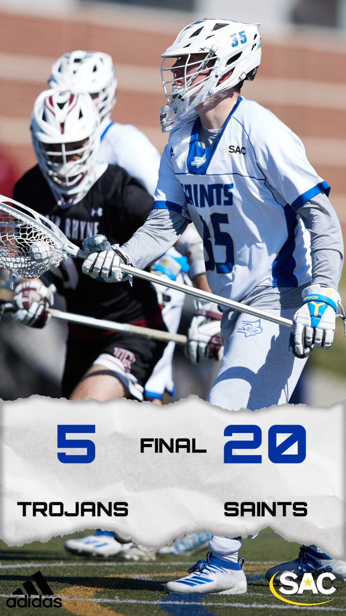 LimestoneSaints's tweet photo. Winning the faceoff battle against one of the top teams in the @SAC_Athletics, third-ranked @LimestoneLax was solid on both ends of the field in a 20-5 win over visiting Anderson on Saturday. #limestONEnation https://t.co/5Bllz49vjc