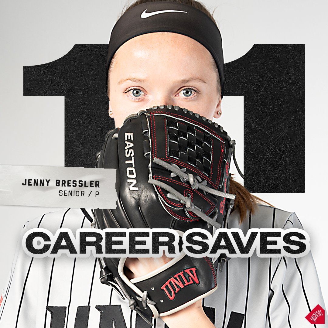 RT @UNLVSoftball: Jenny Bressler takes the save, matching the UNLV career record! https://t.co/zm2nIqgG58