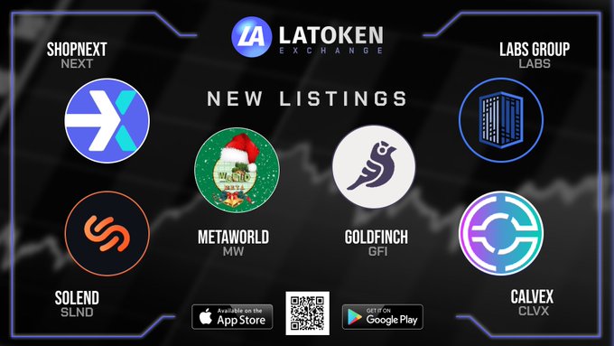 CalvexToken's tweet photo. #REPOST @latokens 
•••
We've added new crypto assets under the rapid-listing program 🚀

🔹 CLVX @CalvexToken 

Know more about these and trade on #LATOKEN! https://t.co/rSELfKBVH2