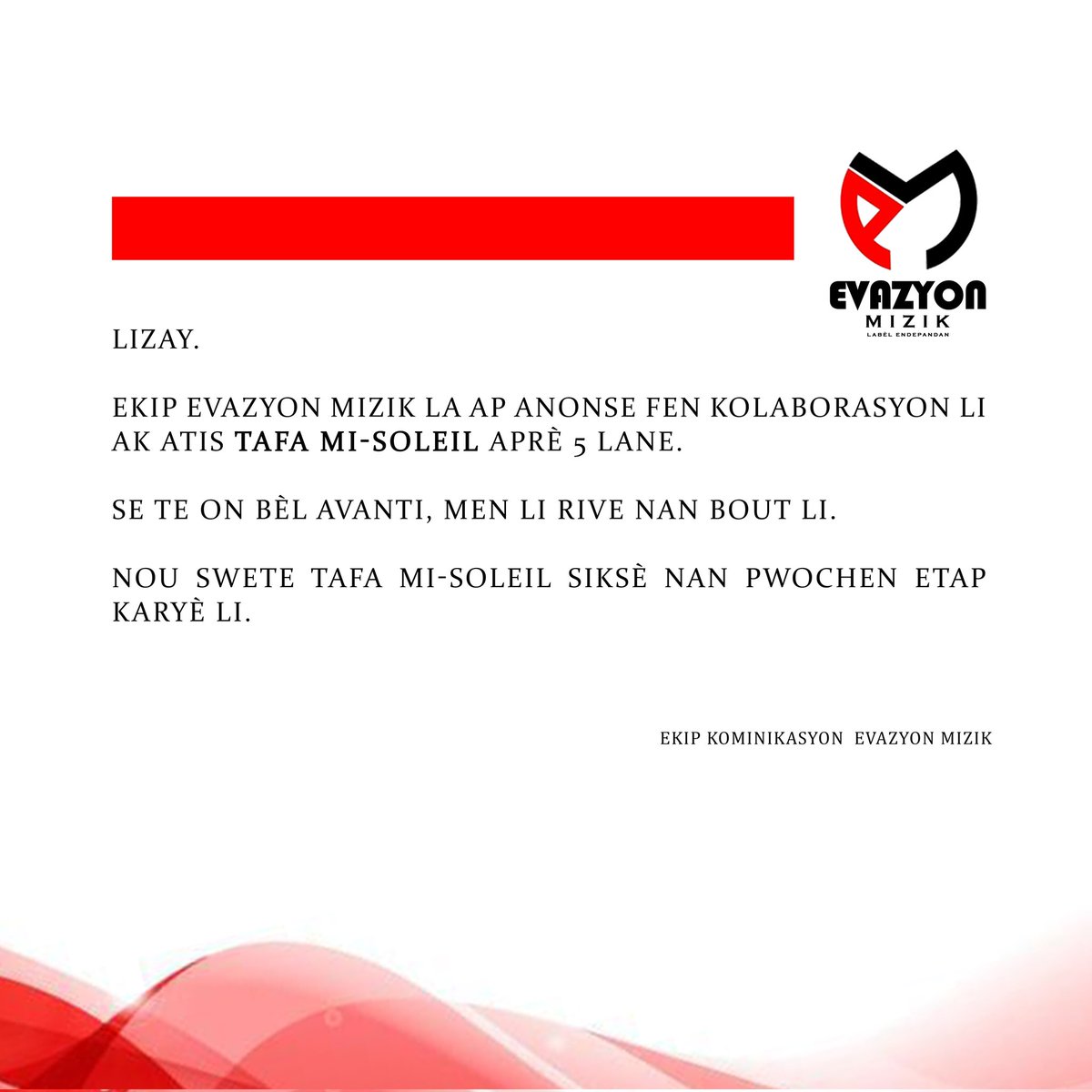 DfiAyiti's tweet photo. Chak koumansman gen on fen... https://t.co/a0UIdP7qzn