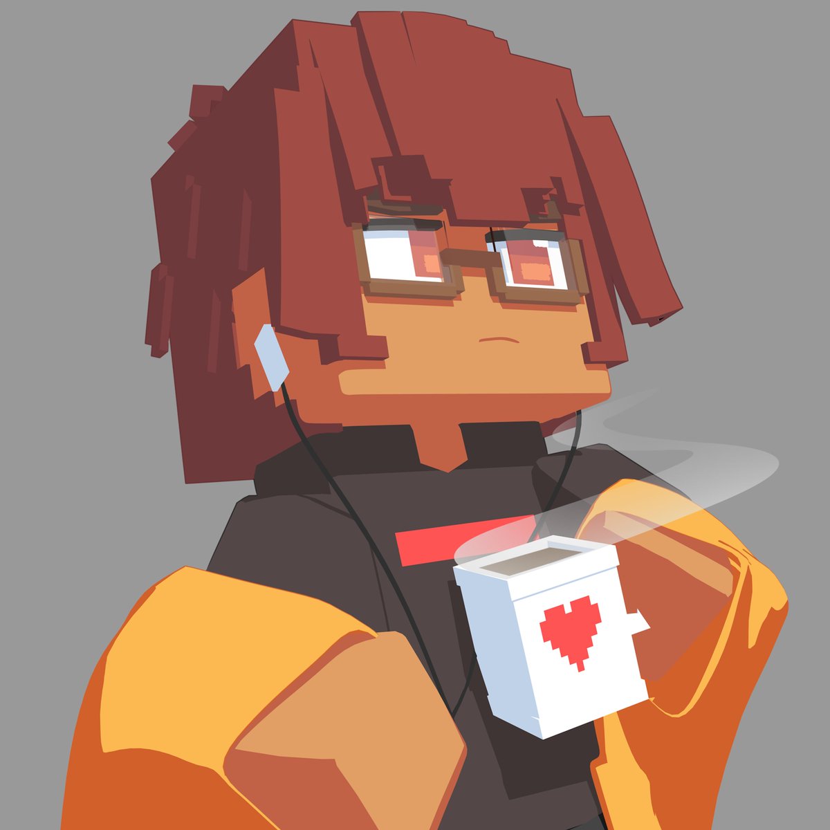 New Profile Picture! For: <a href="/MinecraftZosa/">McZosa</a> 
 #Minecraft #minecraftart 
I hope you like it💖