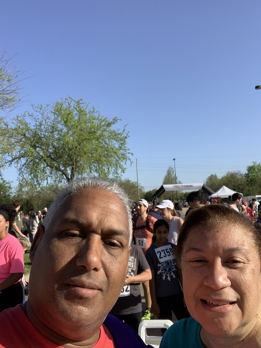 DMGilyot's tweet photo. Great weather today for Superintendent’s Fun Run, Dominic’s last wolves on the run.                      #wolvesontherun #CFISDFunRun https://t.co/z8OdEkriqB