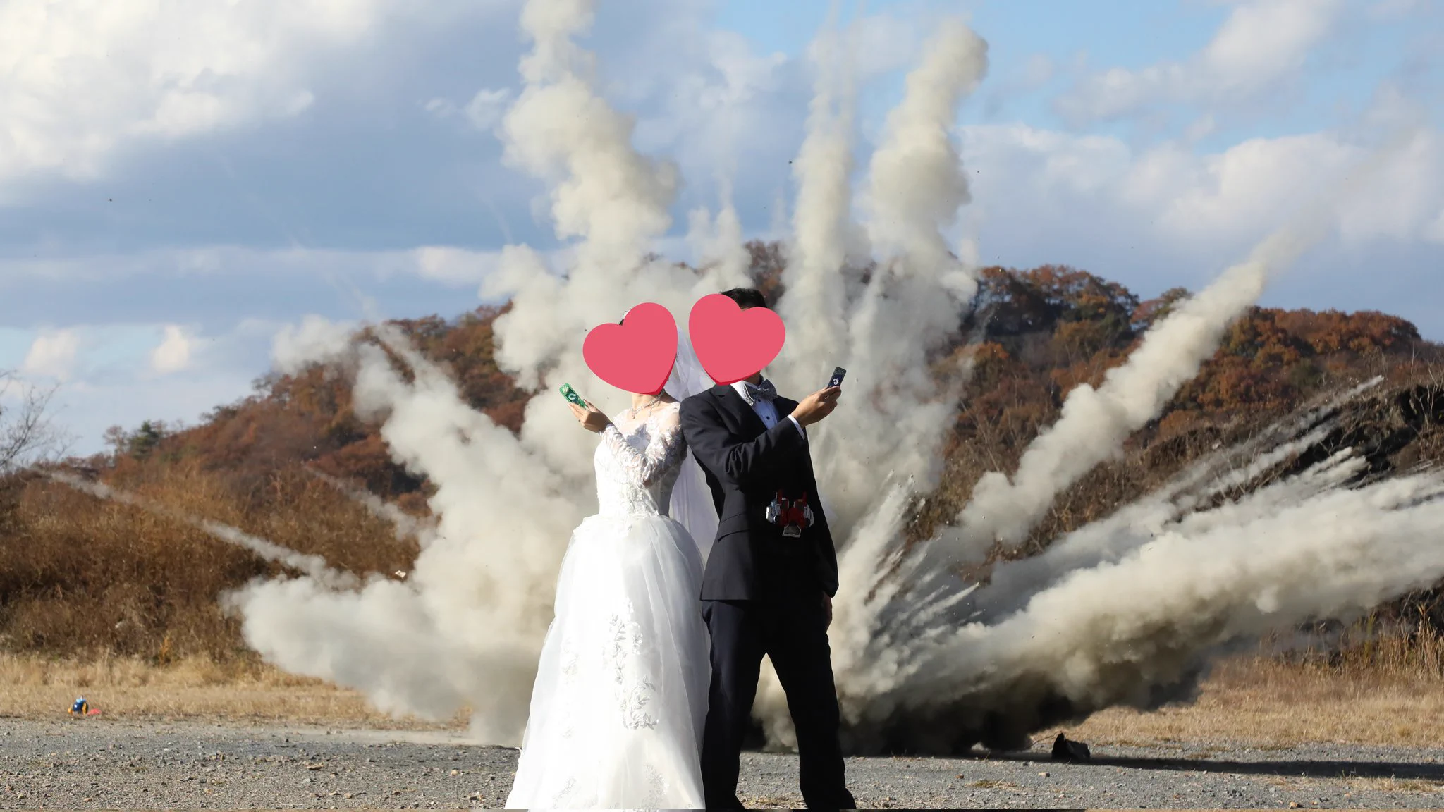 リア充爆破！？結婚式の前撮りで特撮ヒーローになりきろう！