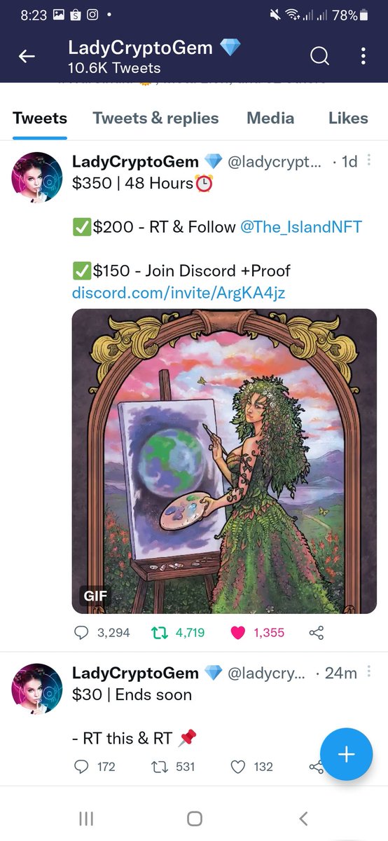 tresxai's tweet photo. @ladycryptogem https://t.co/e3nfxWJrKY