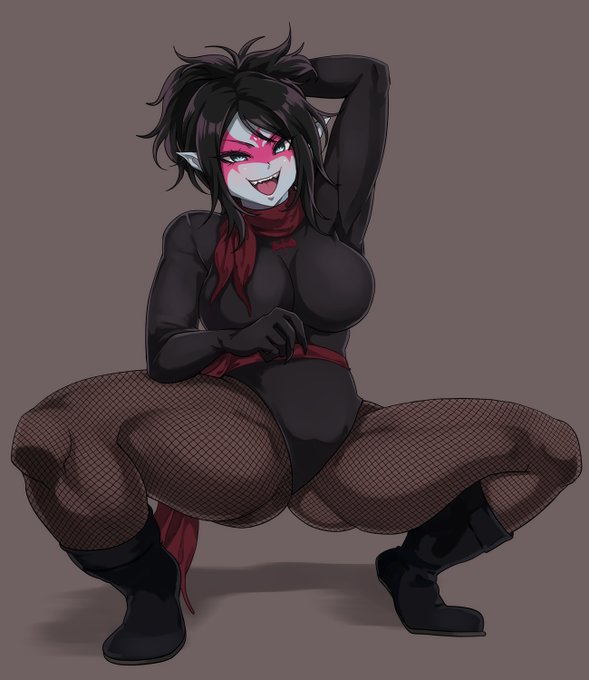 蝙蝠メイクはなんかギャルっぽい! 