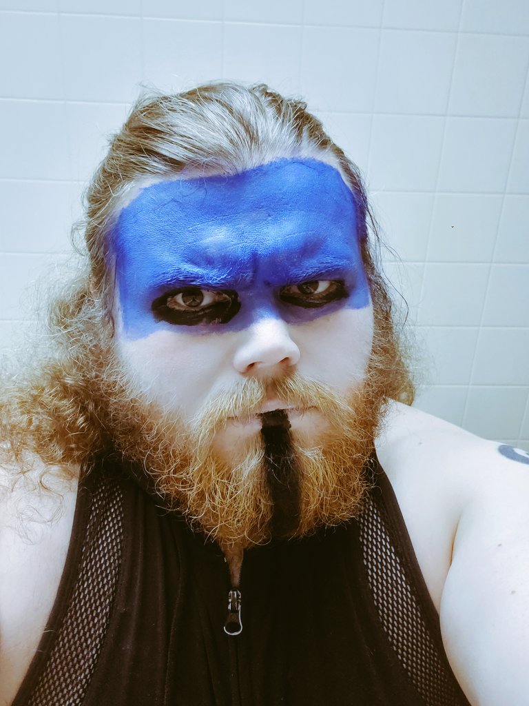 HaughtJr's tweet photo. "I would like to rage!" @rysewrestling @TheVulcanSalute @CriticalRole #yasha #orphanmaker #RYSEwrestling #CriticalRole #Bearcat #Enby #appalachiancryptid https://t.co/nvmUdd3G1m