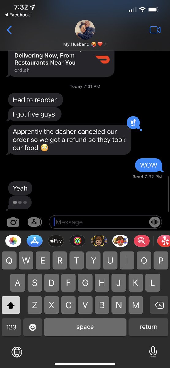 bloopthistrash's tweet photo. @DoorDash hey fuck your food stealing drivers https://t.co/wgcFL6urkU