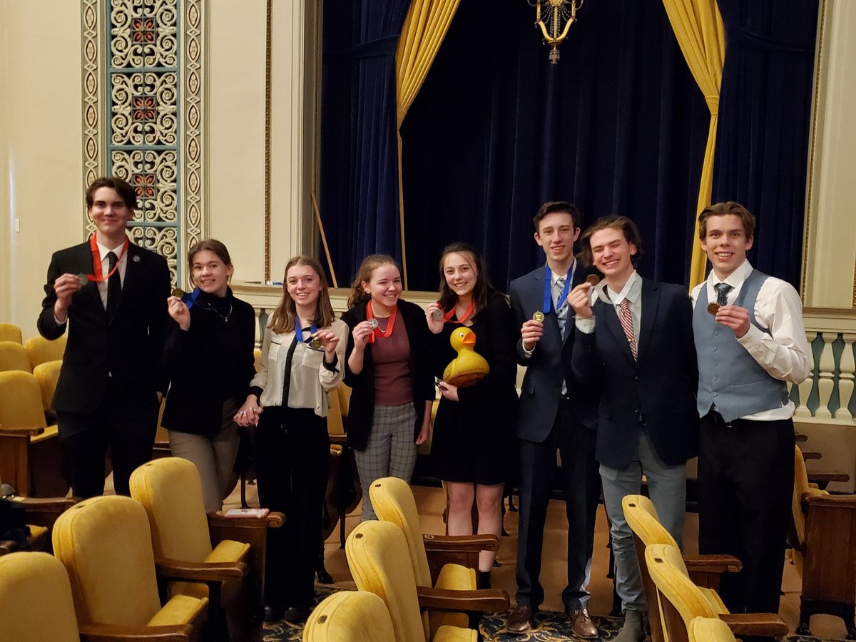 Congrats to these Bluejackets who are going to STATE!!!
*Creative: Evan Goebel
*Duo: Ava Lowman &amp; Leslie Bleess
*Ext. Speaking: Thomas Moran
*Poetry: Callie Bremer
*Storytelling: Jenna Anderson
*Duo: Brennan Blake &amp; Tyler Gustafson
WE ARE SO VERY PROUD OF YOU! #JacketPride