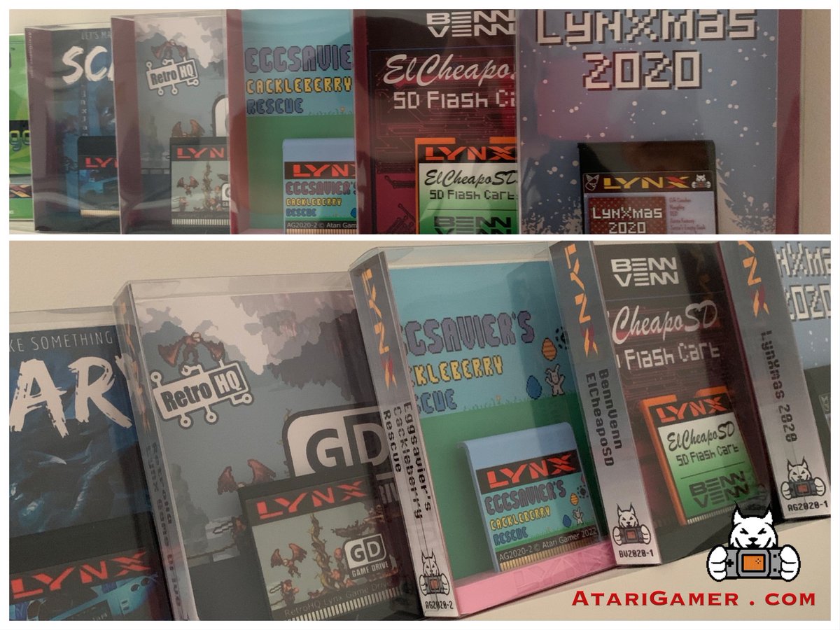 kretro_gaming's tweet photo. Have to say that all of our boxes #AtariLynx releases are looking good on a shelf together! Which do you have? π»
π https://t.co/UA5RmZtQ6Y
#RetroConsoles #RetroGames #RetroGaming #HomebrewGames #IndieGames #RetroHardware #FlashCarts #SDCard https://t.co/MHZAoFDzvz