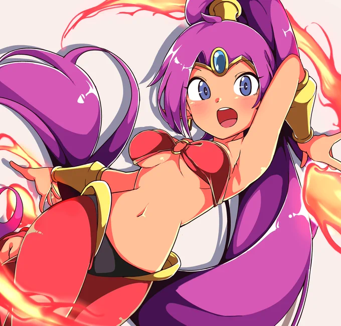 シャンティちゃんは良いぞ…
任天堂縁のキャラだから親しみやすいよ…🙏
#Shantae @WayForward 