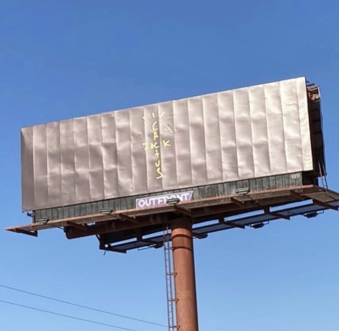 RodeoTheAlbum's tweet photo. UTOPIA billboards spotted in California 👁 https://t.co/UBDMfiWG7S