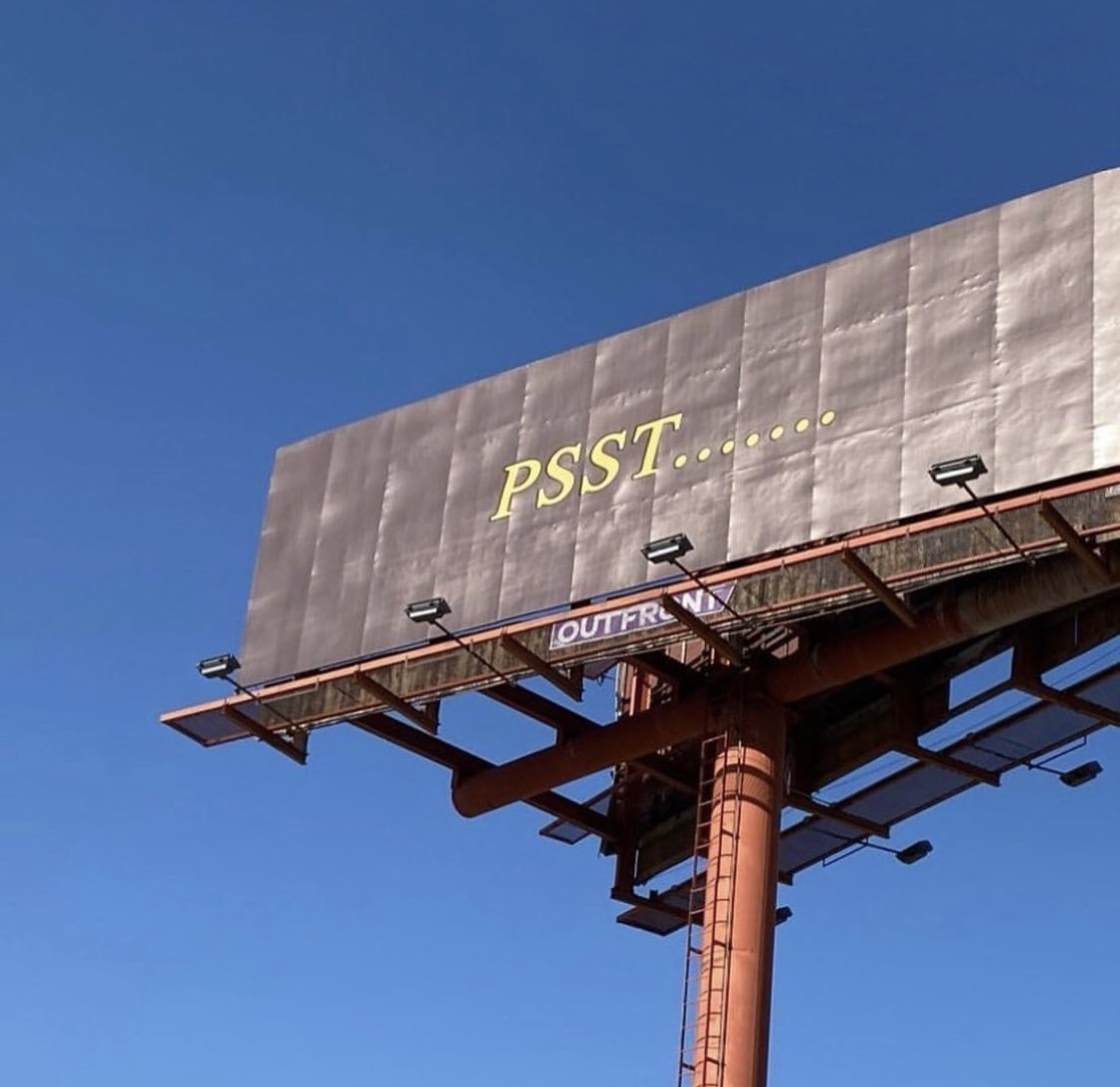 RodeoTheAlbum's tweet photo. UTOPIA billboards spotted in California 👁 https://t.co/UBDMfiWG7S