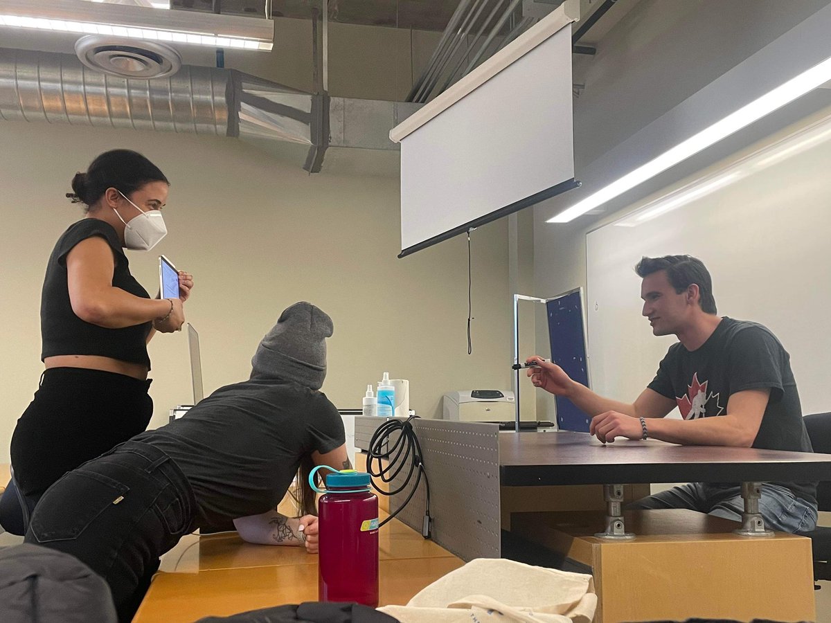 stachampenner's tweet photo. Meet my Cooking with #crecomm hooligans✨ you guys truly killed it today @thisisgracynn @daniel__1358 @honeyem03 https://t.co/kGHrmQKkyt