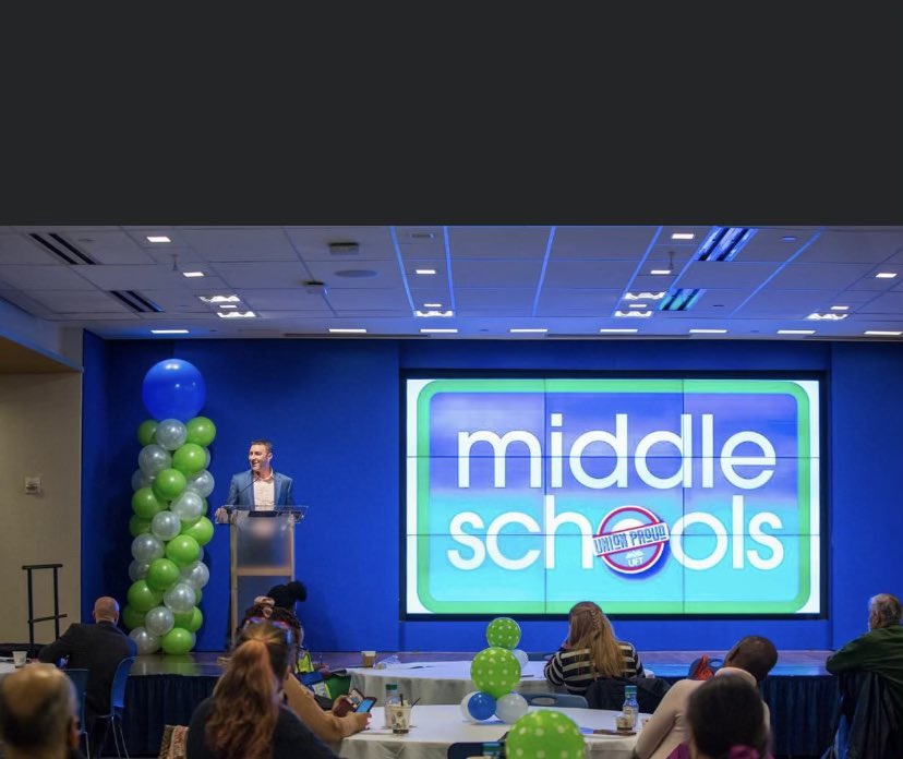 DShore185's tweet photo. @UFT @UFTMS_Division 
Proud to attend today’s UFT Middle School conference… excellent job to Rich Mantell and his dedicated team! https://t.co/eJjrzhOjWc