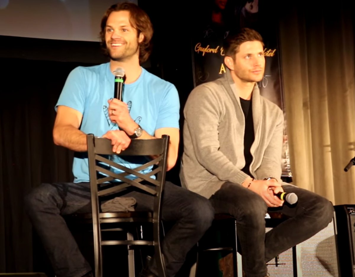 spndeangirl's tweet photo. Classic J2!
#SPNConPanelSaturday #SPNFamily #NashCon2018 https://t.co/3M2d0AX6FJ