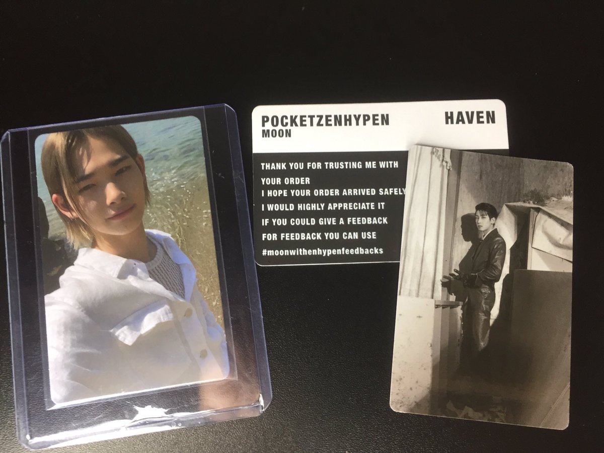 vctrcsc20's tweet photo. @PocketzEnhypen | #moonwithenhypenfeedbacks 
Yieee may umuwi na naman sakin. Thank you so much po sa steal price po netong pc. At sobrang secured nyo po mag pack. Sulit ung bayad😭💖🥺 sa susunod po ulit🎉🍀 https://t.co/1XWjWum30l
