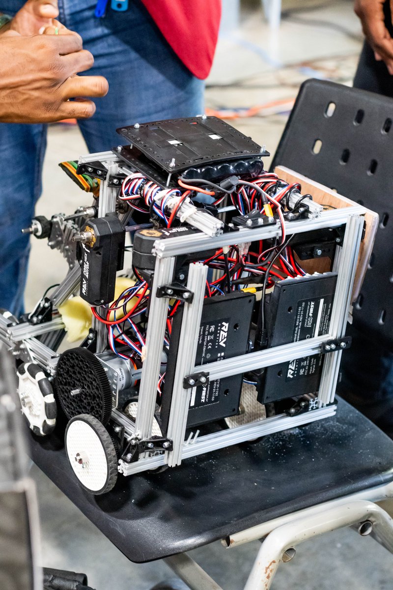 ghs_robotics's tweet photo. Hey , We're back with more updates ! 

The team participated in the FTC challenge this year.

Here is a pic of our robot A.L.I.C.E https://t.co/fgx7MchQvn