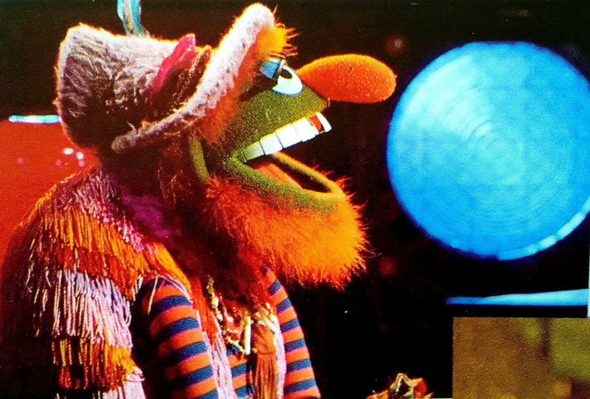crazysexyghoul's tweet photo. Who is your favorite Muppet and why is it Dr Teeth? #makethemagic #lightthelights https://t.co/lgG64y7ENj
