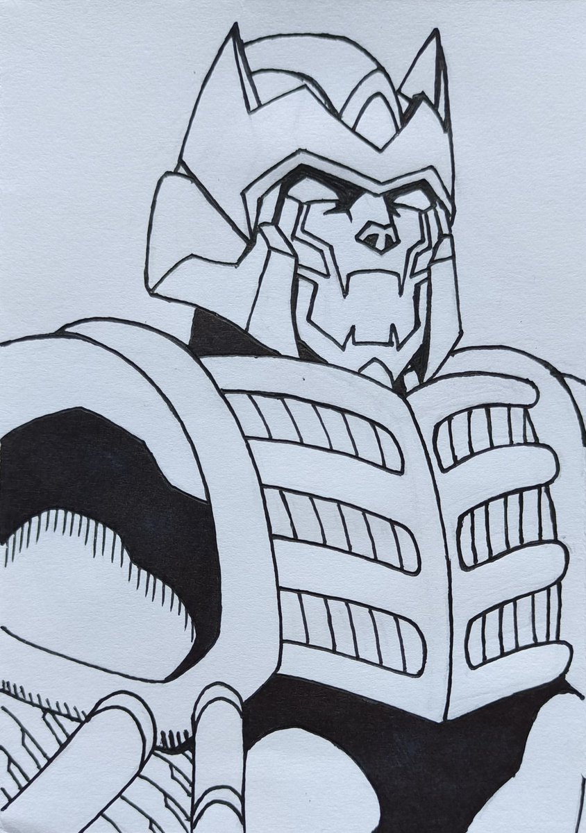 DyIk119's tweet photo. One more to go～ #Transformers #transformersfanart #idw #thunderwing https://t.co/E5VvxxP5OP