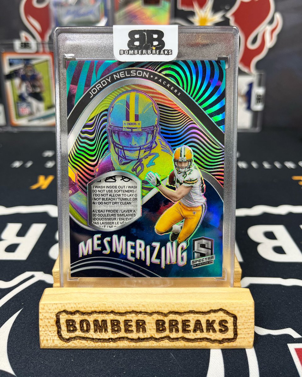 BomberBreaks's tweet photo. Cool Jordy Nelson /2 Spectra Mesmerizing Laundry Tag pulled from our @bomberbreaks Ignition Football Breaks!
π£π₯π₯ @paniniamerica
#boom #follow #whodoyoucollect #spectra #greenbaypackers #packers #greenbay #nfl #football #laundrytag #groupbreaks #thehobby #jordynelson https://t.co/NGLJCVC0DV