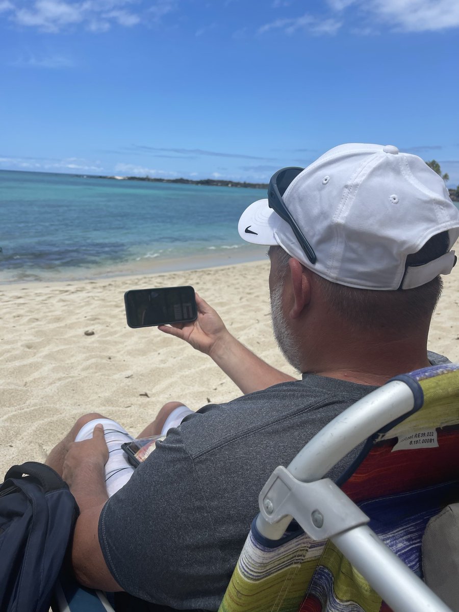 n8sta's tweet photo. I thank you #MastersApp for letting me enjoy the 3rd round today while in #Hawaii #BigIsland https://t.co/NTPvy7f927