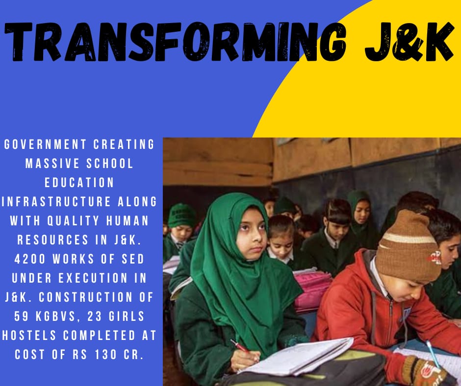 javedahmed0101's tweet photo. #BadaltaJ&K
#TransformingJ&K
#SchoolReforms
#EducationInfrastructure
#SchoolChaleHum
@dcramban
@diprjk
@SDM Banihal
@DisttRamban
@Northerncomd_IA
@Whiteknight
@PMO_INDIA https://t.co/cABjCm7Z0m