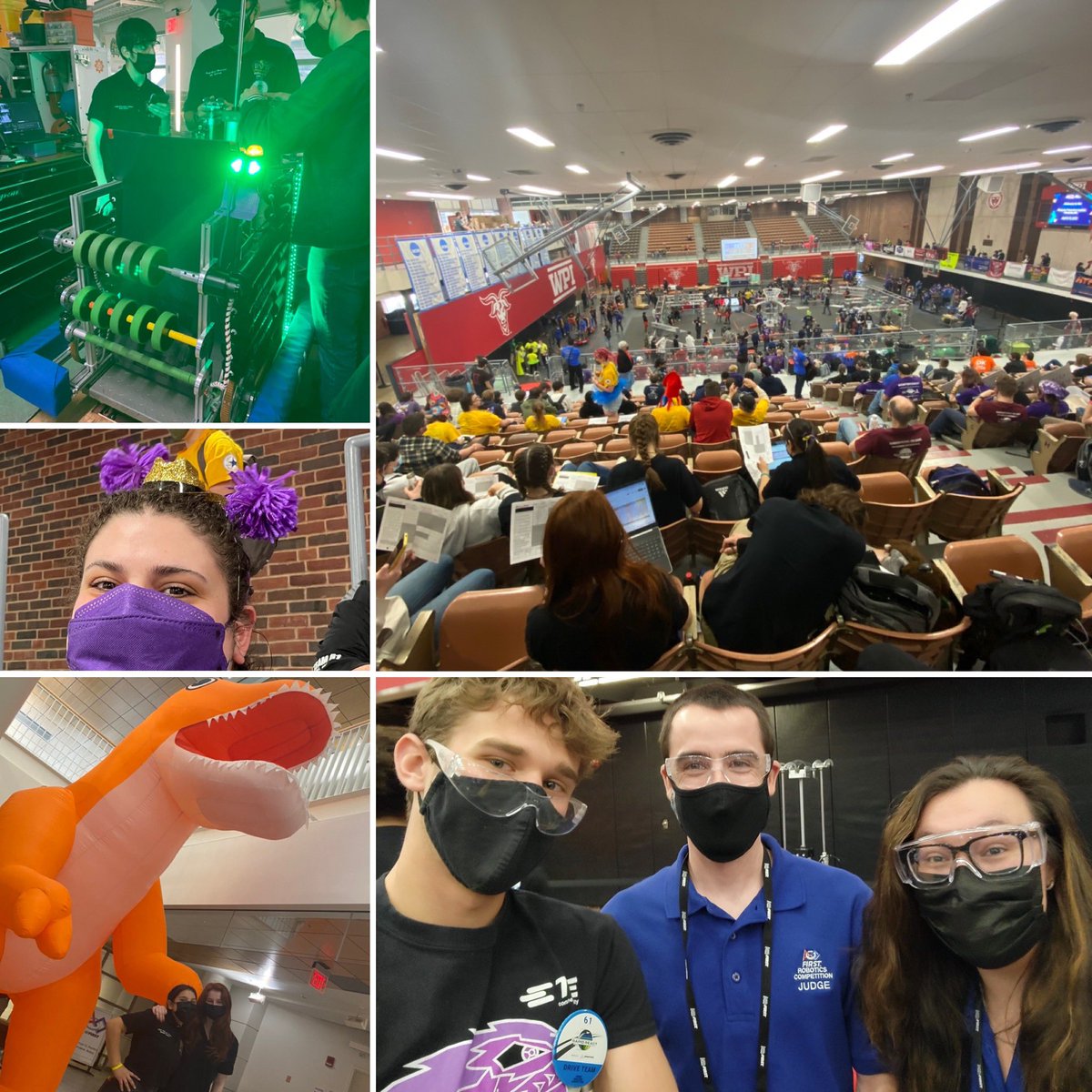 We had a full Saturday here <a href="/WPI/">WPI</a> for <a href="/NEFIRST/">NE FIRST</a> Week 6! A great job by our Drive Team, Pit Crew, Outreach Team, and Scouting Team all around! We’ll see everyone bright and early tomorrow to finish out qualification matches.