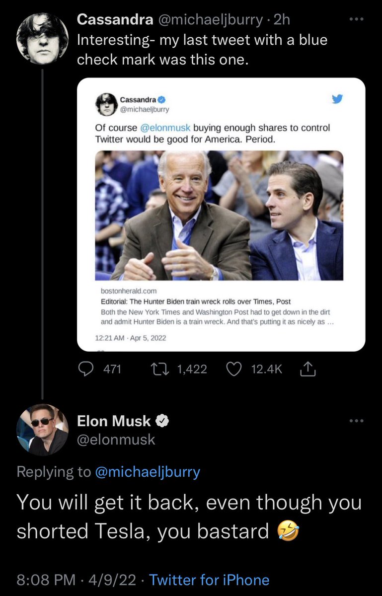 APompliano's tweet photo. Elon Musk should be in the internet Hall of Fame 🤣 https://t.co/2eR27ZiFFj