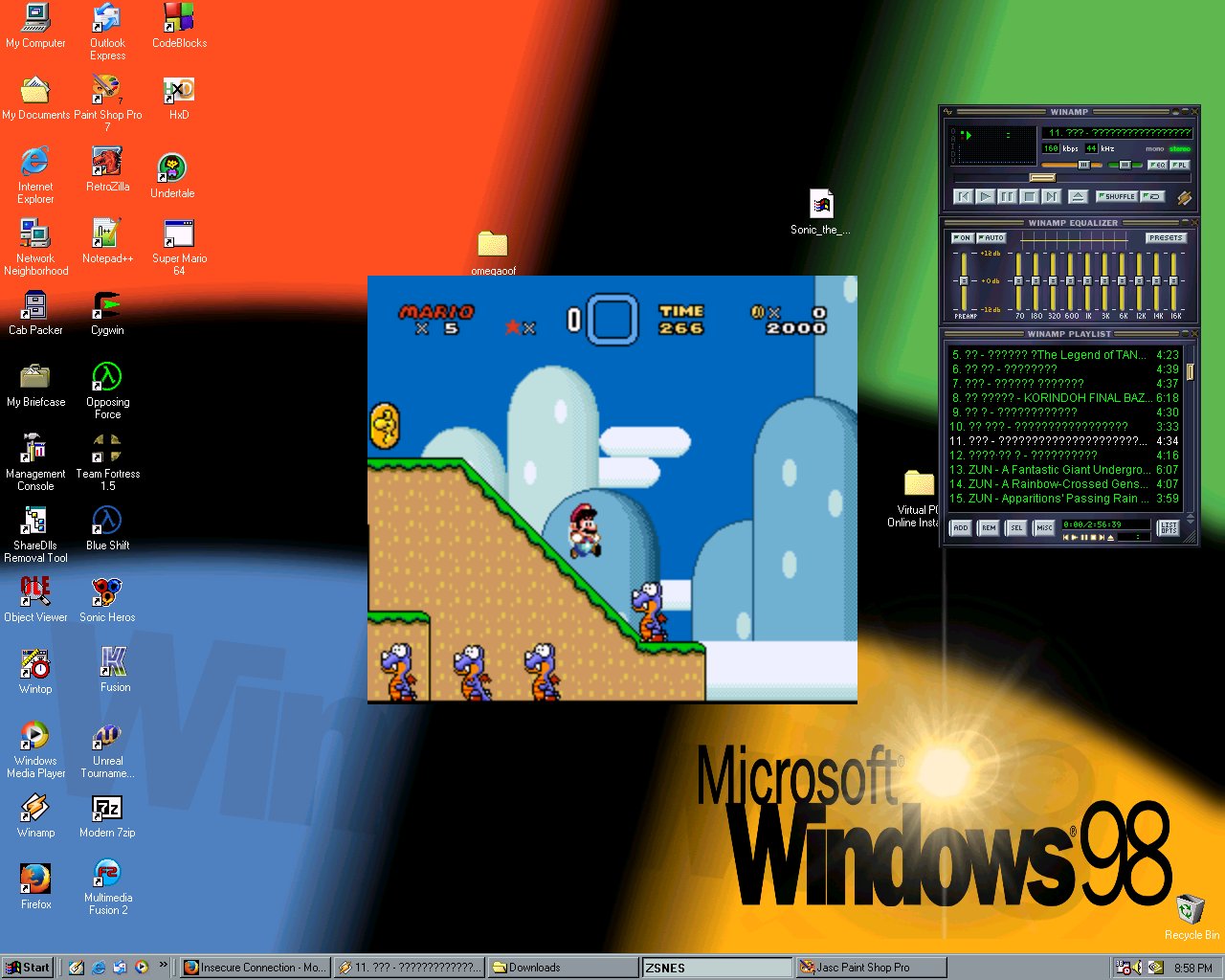 But can you do it on Windows 98? on X: 
