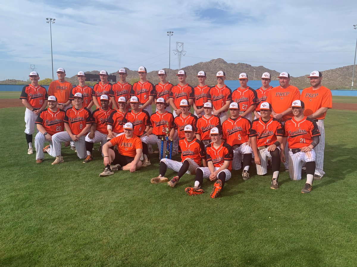 Playing in their first Wolves Classic in three years, the Ramblers won the championship for the third time in six tries by defeating St. Bernard's 15-1 in the championship game in Goodyear, Arizona. It was Prep's fifth victory in three days.