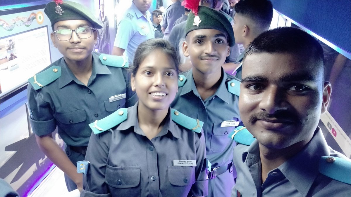 Manish133496's tweet photo. I am feeling proud becouse we all cadet of @1basncc Patna got a chance to handle the aeroplane on stimulator.
@IndianAirforce_ 
@biharandjharkhandncc
@HQ_DG_NCC https://t.co/HR7hSg4ZBS