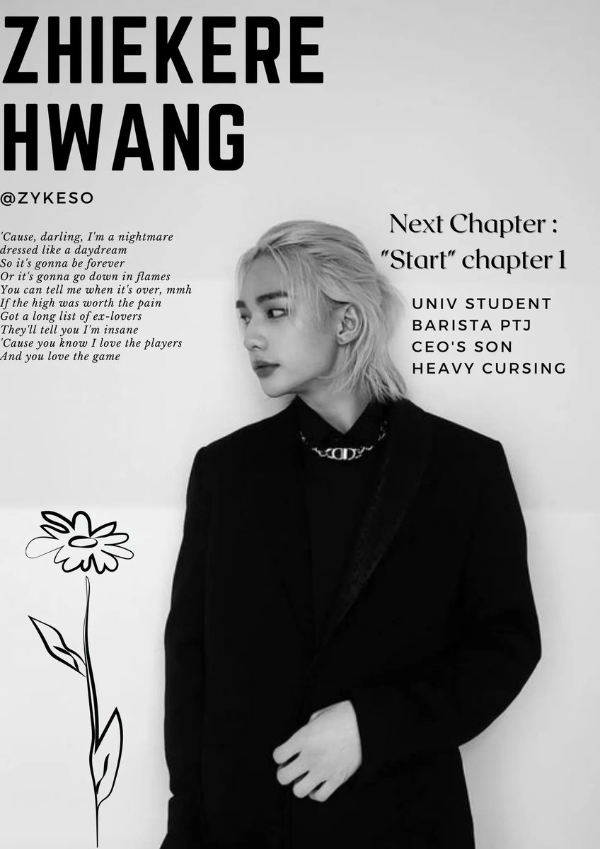 Zhiekere Hwang .  — Not new to rp nor a new acc. Rt &amp; like to be mutuals. Dms open bmf :)