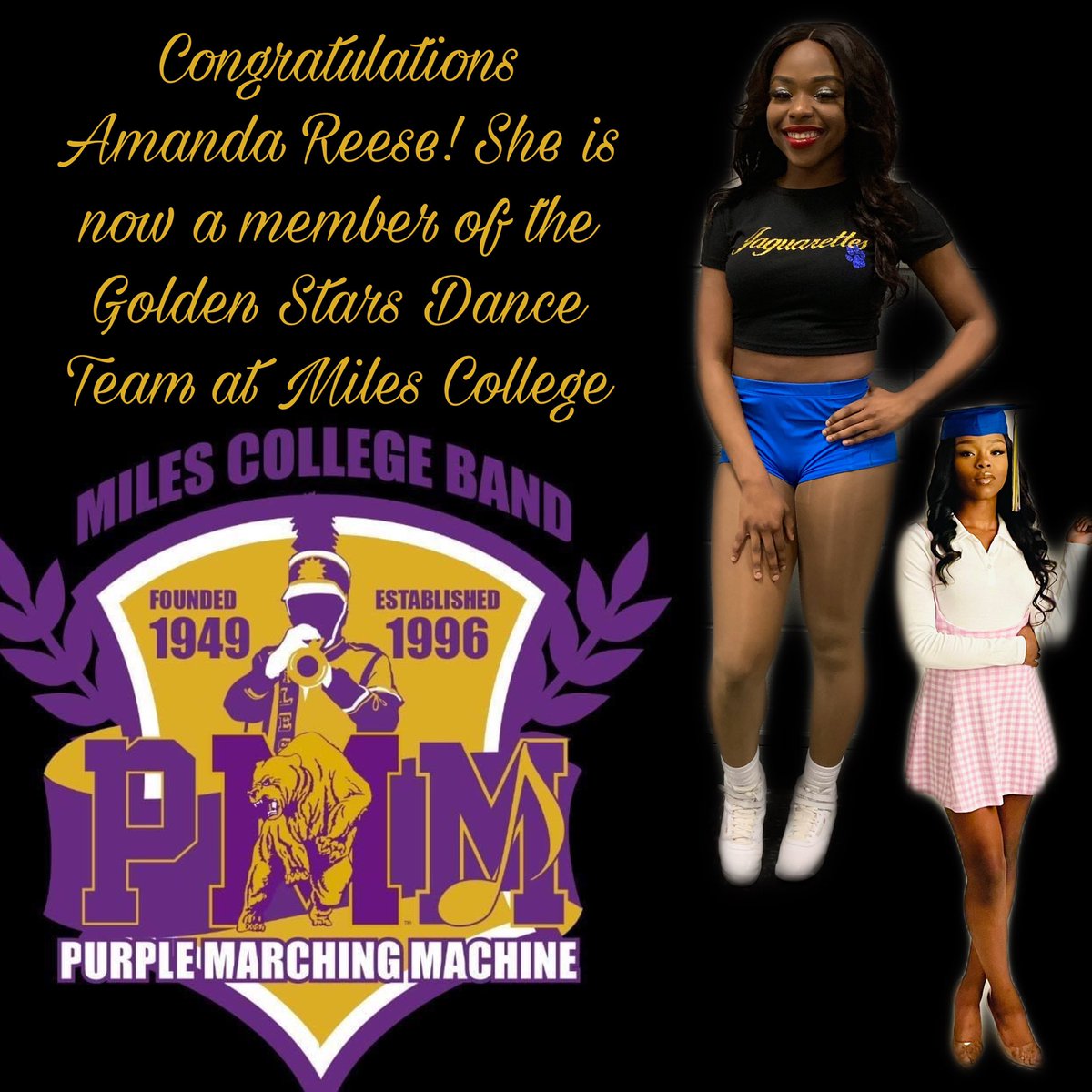 jhsmsos's tweet photo. Congratulations Amanda Reese! @MilesCollege @MaeJemisonHS @futuredrdsl @terranceyoung80 @Jones_Ty_Jones @HSVk12 @finleych @DrCSuttonJR1 https://t.co/bdMzKNn8HP