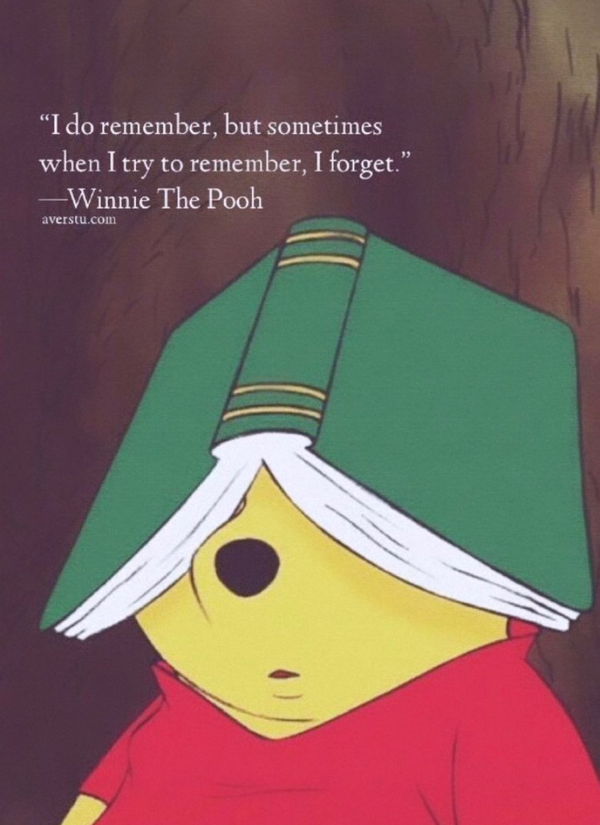 Ain’t that that truth, Pooh. ✨