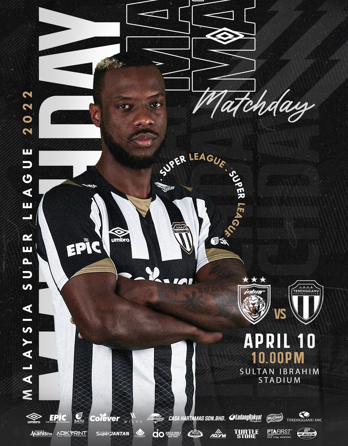 Terengganu Football Club On Twitter Hari Perlawanan Liga Super Malaysia 2022 Johor Darul Ta Zim Fc Vs Terengganu Fc Johor Darul Ta Zim Fc Vs Terengganu Fc 10 April 2022