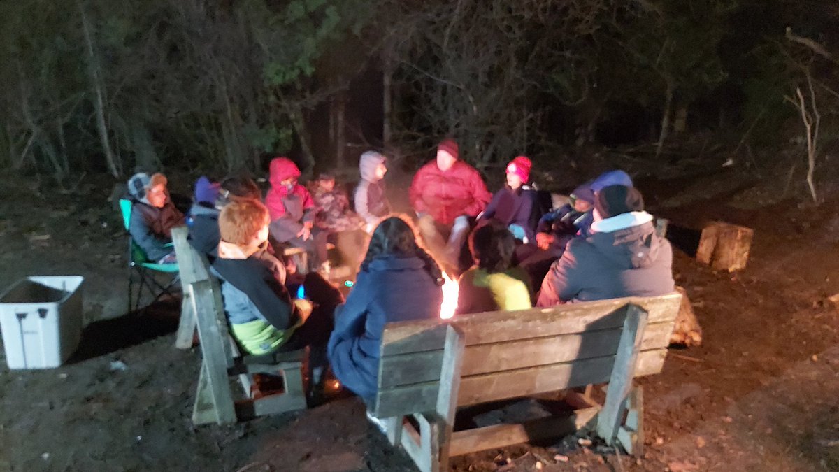 Spider dogs, s'mores and stories around the campfire