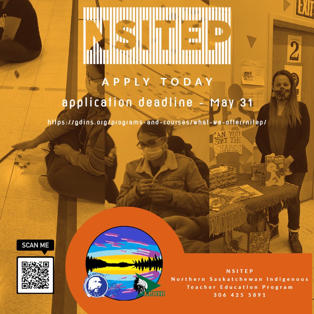 gabeandrews81's tweet photo. The #nsitep program continues to grow in La Ronge! We are so excited to see the next intake of future teachers! Apply today @gdins_org @UofRegina #teacherstudent #metis @llrib @metisnationsask https://t.co/LYyZwTVwQ5