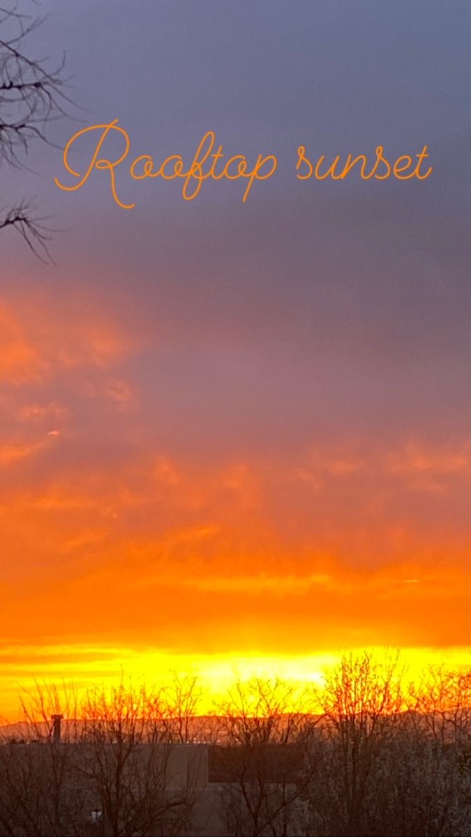 dawn_wink's tweet photo. Rooftop sunset 🧡 

#santafe #newmexico #santafetrue #sunset https://t.co/sAvNocqE4X