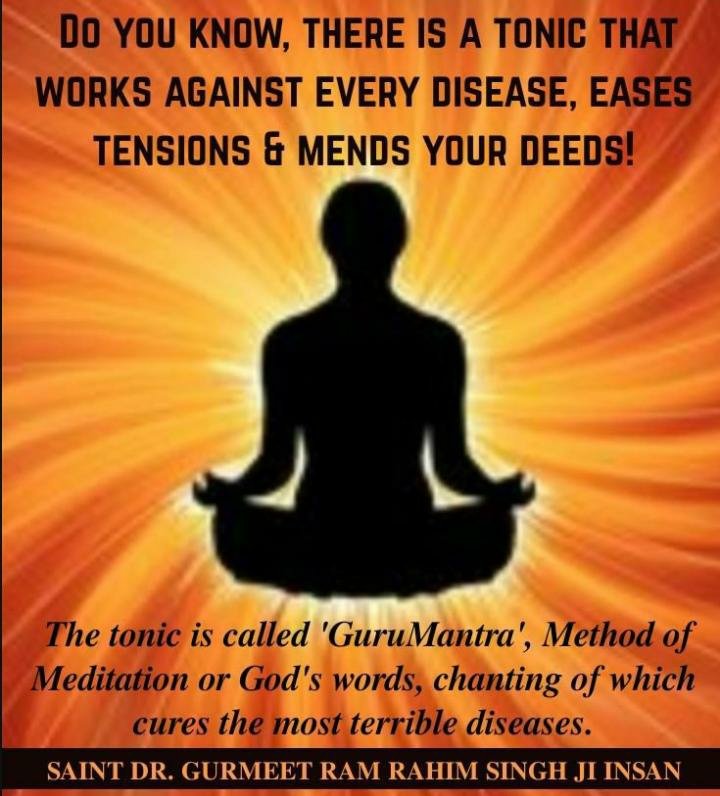 Nitin Insan 🌹🌹 On Twitter: "#Spiritualsunday The Name Of The God,S  Protects Everyone. In Every Age, The Name Of God Acts As A Sanjeevani Herb.  Saint @Gurmeetramrahim Singh Ji Says That God's