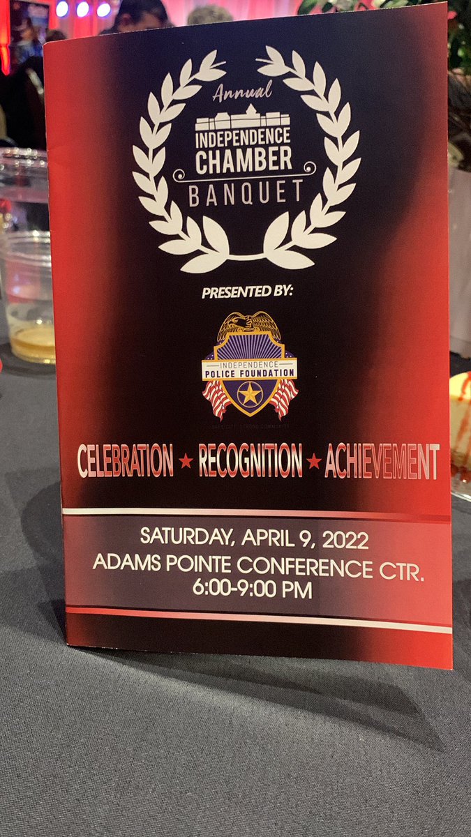 Great night celebrating the Independence Chamber and and Independence businesses! Congratulations to all of the award winners!  <a href="/IndepChamber/">Independence Chamber</a>