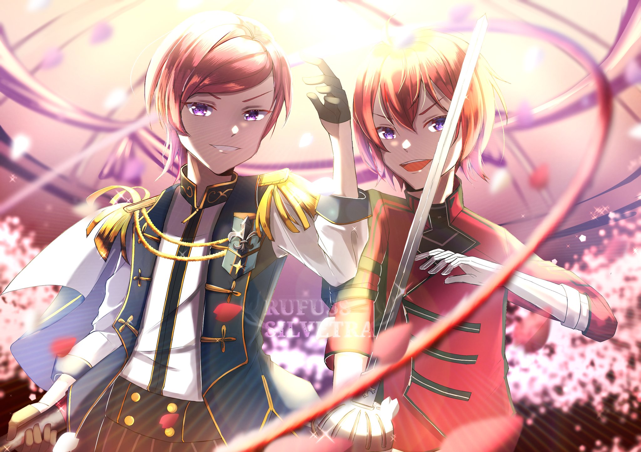 Flame Leaf Chaotic Dance, Hakusui & Remred | Cardfight