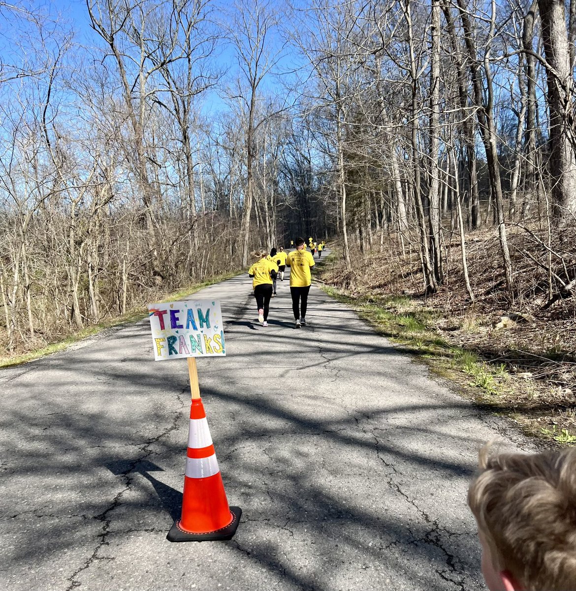 Thank you to everyone involved with today’s 5K fundraiser for my son Macyeo. A lot of effort was put into organizing this event. A special thank you to all of our friends and colleagues that ran those hills this morning! #Love4Mace