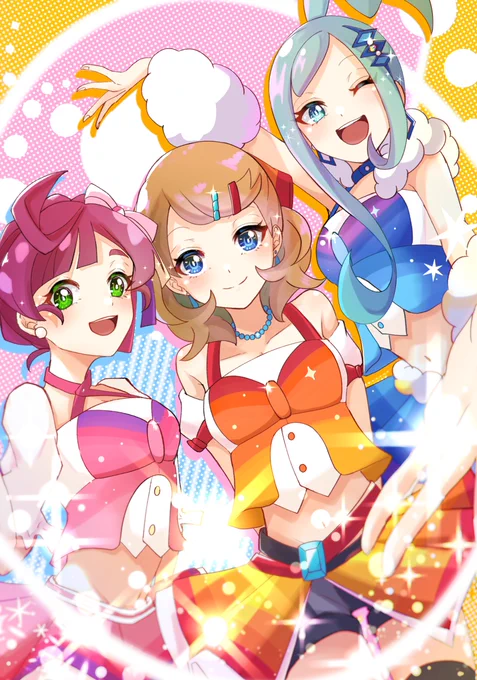 コハルちゃん、セレナちゃん、ルチアちゃん回ありがとうございました!!!!!!最高に大好きな回になりました。
#pokemon #anipoke #アニポケ 