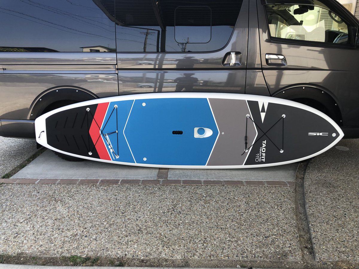 TAG85517128's tweet photo. 待ちに待ったNEW SUP😊
今年はこの相棒と共に自然を満喫します🦑
#SUP
#supfishing
#TAOFIT
#安全釣行 
#タイラバ https://t.co/nXIf2g0DWP
