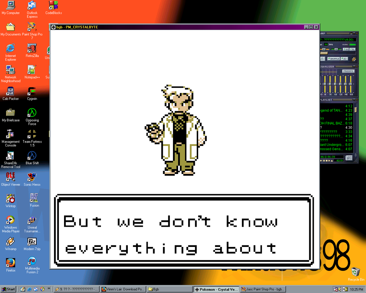 doitonwin98's tweet photo. You can run the newest version of the BGB GB/GBC emulator (v1.5.9 as of writing) on Windows 98 without the aid of KernelEX. https://t.co/QF9pgFCmBy