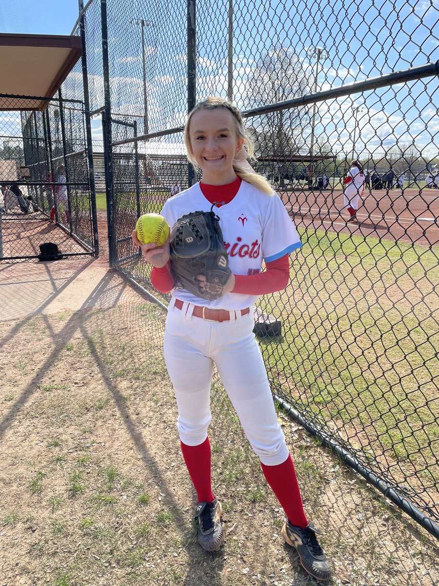 BHSLadyPatsSB's tweet photo. It’s official for JR pitcher, Bronwyn Borden! She will be the first Brewer High School pitcher to be added to the AHSAA record books.

Bronwyn now sits at 523 total career strikeouts after her innings of work in the Morgan County Tournament this weekend. We are so proud of her ❤️ https://t.co/9RXALitX9F