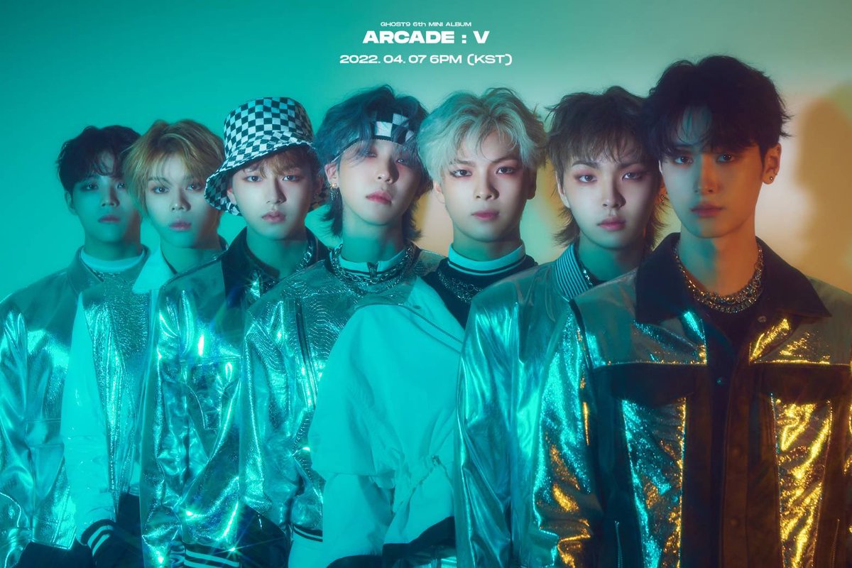 IdolSociety_Th's tweet photo. GHOST9 เริ่มต้นการเดินทางครั้งที่สอง ด้วยมินิ อัลบั้มที่ 6 ‘ARCADE: V’ การกลับมาพบกับแฟน ๆ ทั่วโลกในรอบ5เดือนเปี่ยมไปด้วยภาพลักษณ์ที่แข็งแกร่งขึ้นไปอีกขั้นและเสน่ห์ที่แปลกใหม่ไม่เหมือนใคร https://t.co/Wile5tKMdb
#GHOST9 #고스트나인
#MAROOSTORY #JINCORPORATIONTH
#idolsociety https://t.co/ePc18RsszK